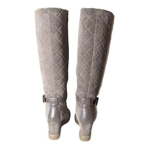 AQUATALIA Callie Faux-Shearling Wedge Boot Size 7.5 - Picture 5 of 11